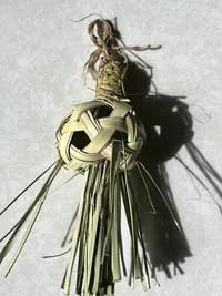 آویز حصیری - کد 001